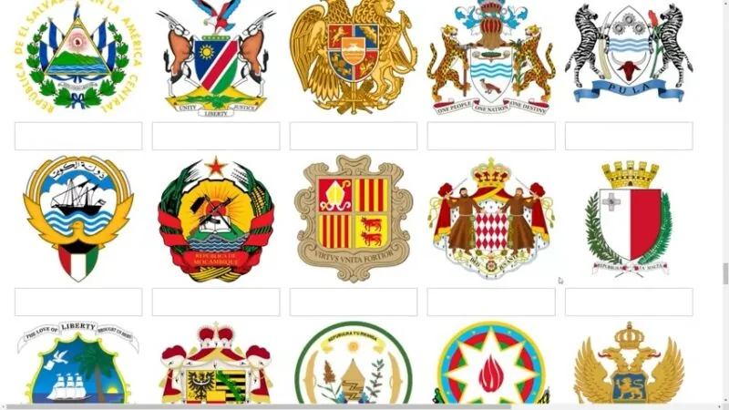 WORLD HISTORY Coat of Arms