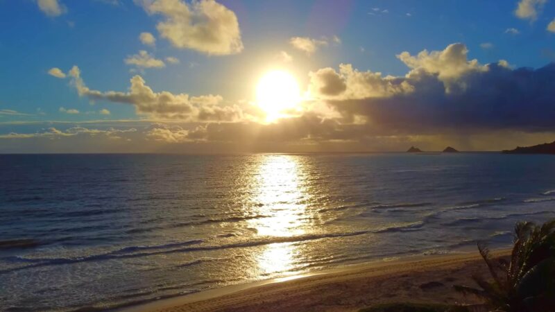 Sunrise from Kailua Beach