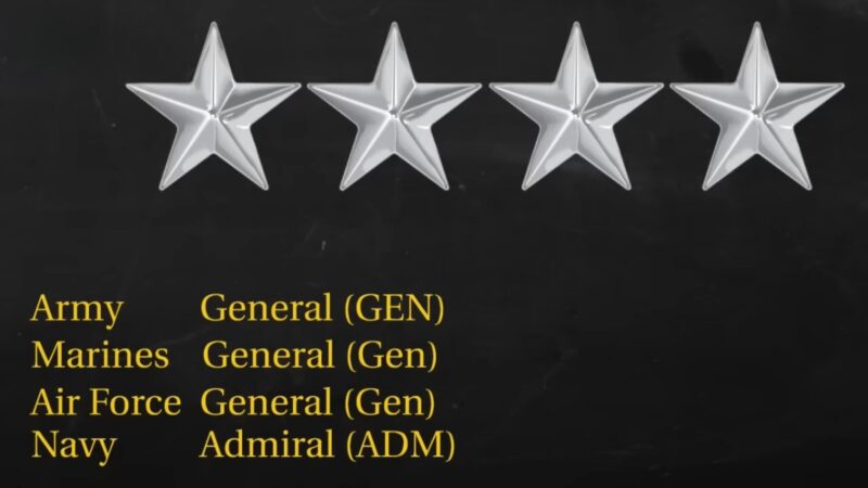 Four Star general
